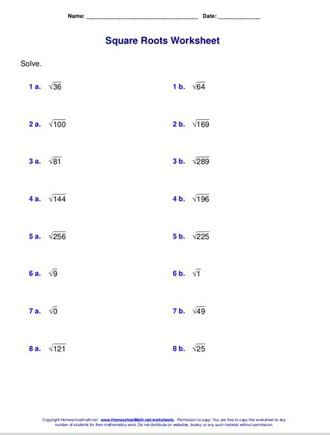 4 digit square root questions